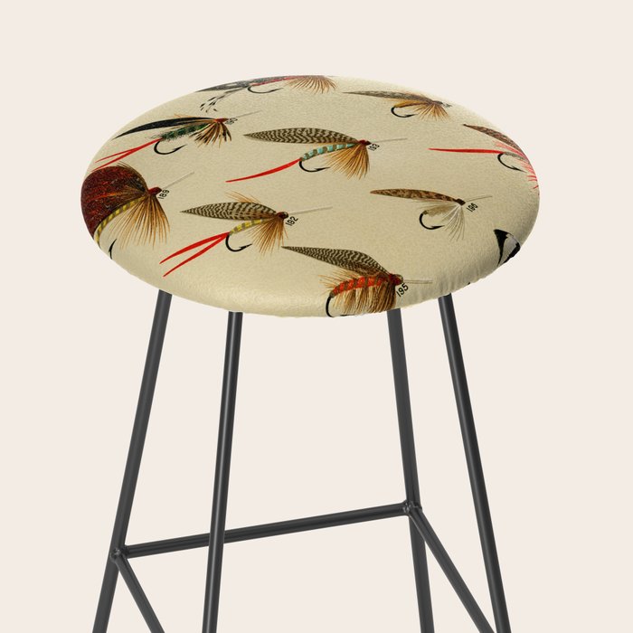 Illustrated Trout Fishing Flies Chart from Favorite Flies and Their Histories  Stool Gallery Image 2
