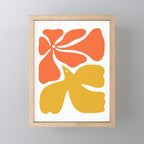 Abstract colorful flower bird nature art Mini Art Print Gallery Image 1