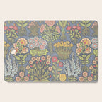 Floral Botanical Mille Fleur Pattern Cutting Board Gallery Image 1