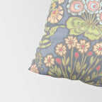 Floral Botanical Mille Fleur Pattern Pillow Sham Gallery Image 4