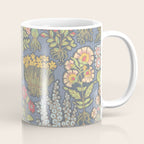 Floral Botanical Mille Fleur Pattern Coffee Mug Gallery Image 1