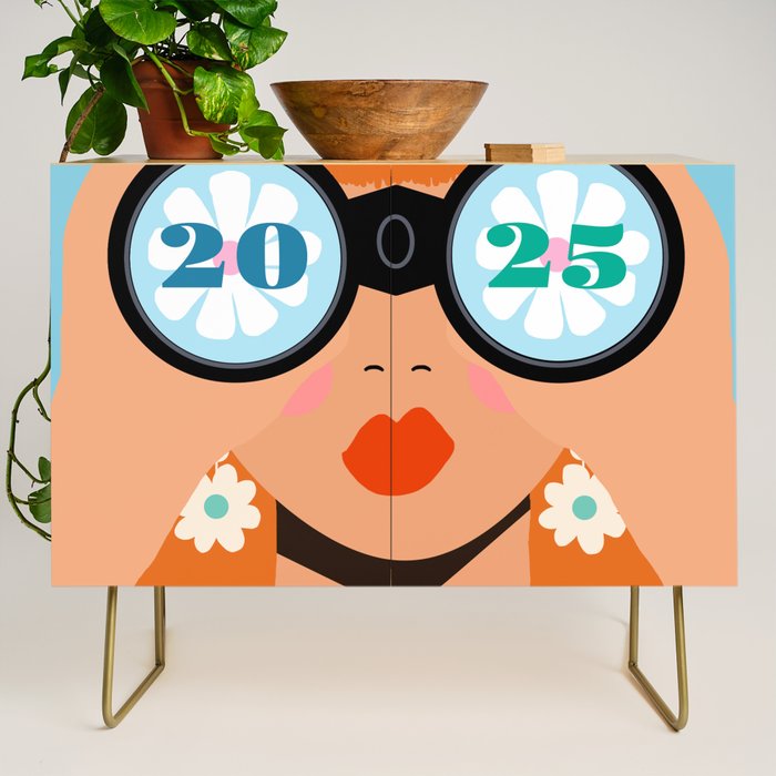 2025 Calendar - Seeking New Horizons Credenza Gallery Image 1
