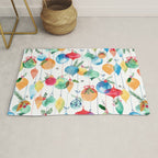 Holiday 2025 Christmas Colorful Baubles Rug Gallery Image 1