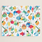 Holiday 2025 Christmas Colorful Baubles Jigsaw Puzzle Gallery Image 1