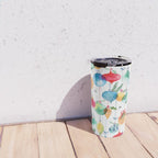 Holiday 2025 Christmas Colorful Baubles Travel Mug Gallery Image 4