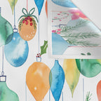 Holiday 2025 Christmas Colorful Baubles Wall Tapestry Gallery Image 3