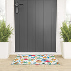 Holiday 2025 Christmas Colorful Baubles Welcome Mat Gallery Image 3