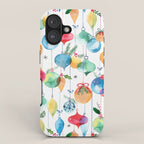 Holiday 2025 Christmas Colorful Baubles iPhone Case Gallery Image 1