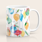 Holiday 2025 Christmas Colorful Baubles Coffee Mug Gallery Image 1