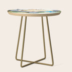 Ghibli forest illustration Side Table Gallery Image 1