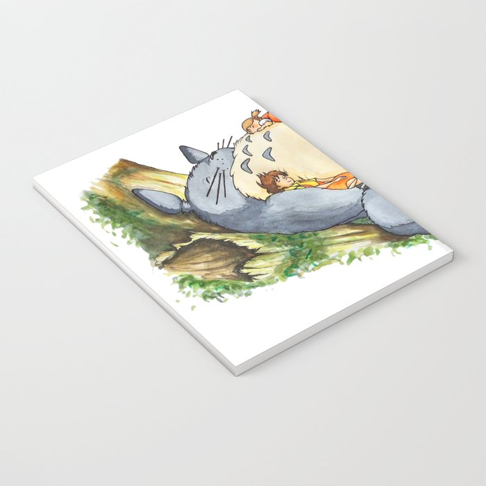 Ghibli forest illustration Notebook Gallery Image 3