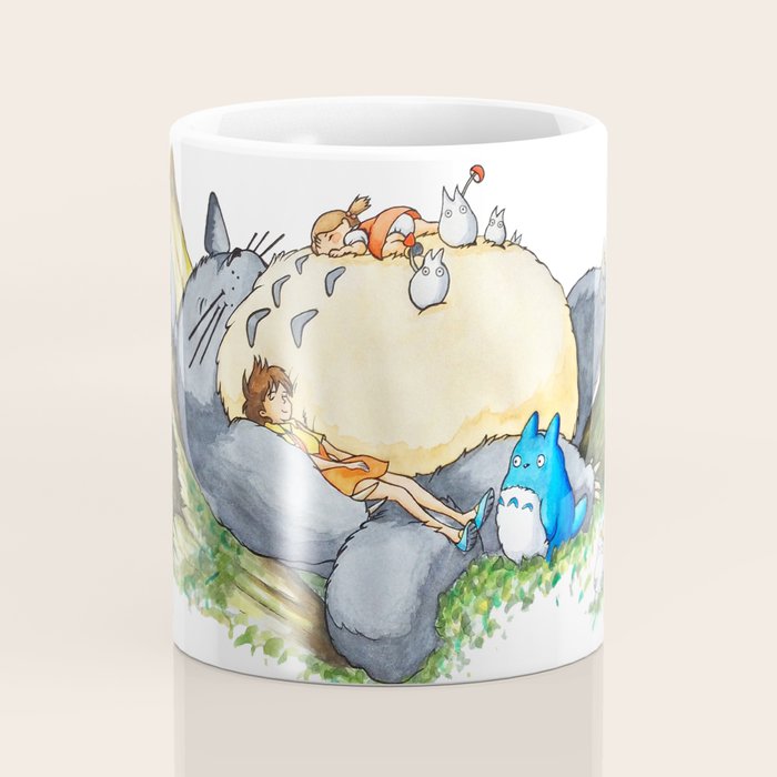 Ghibli forest illustration Coffee Mug Gallery Image 4