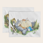Ghibli forest illustration Placemat Gallery Image 1