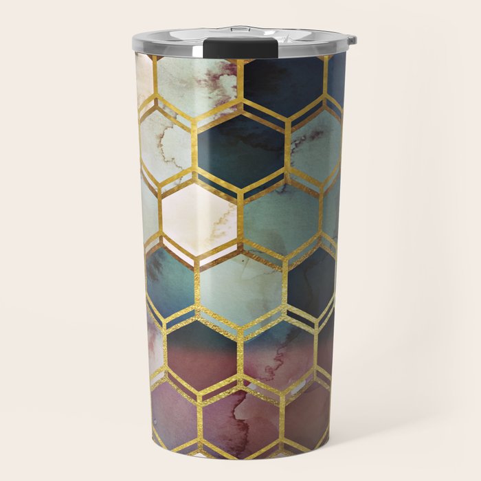 RUGGED MARBLE Travel Mug Gallery Image 1