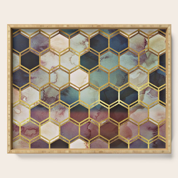 RUGGED MARBLE Serving Tray Gallery Image 1