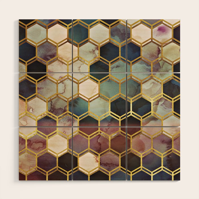 RUGGED MARBLE Wood Wall Art Gallery Image 1