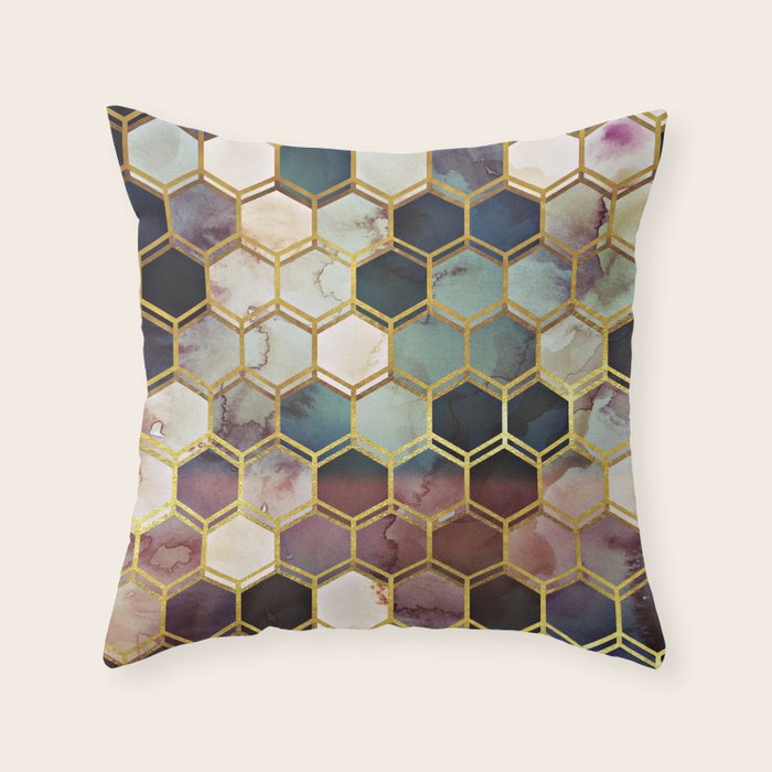 RUGGED MARBLE Throw Pillow Gallery Image 6