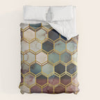 RUGGED MARBLE Duvet Cover Gallery Image 6