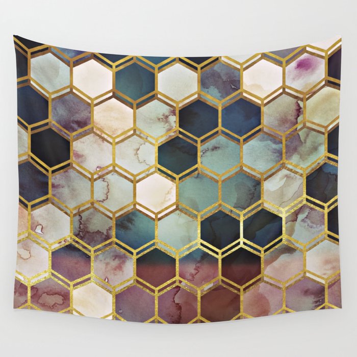 RUGGED MARBLE Wall Tapestry Gallery Image 1