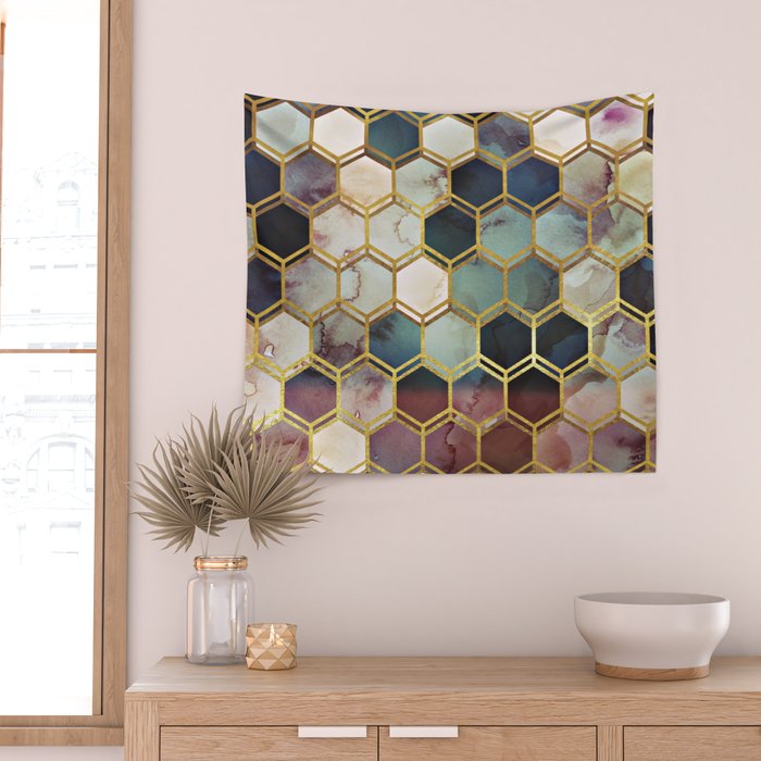 RUGGED MARBLE Wall Tapestry Gallery Image 2