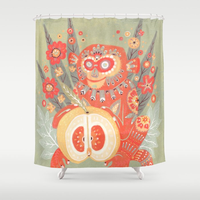 Year of the Monkey Shower Curtain Gallery Image 1