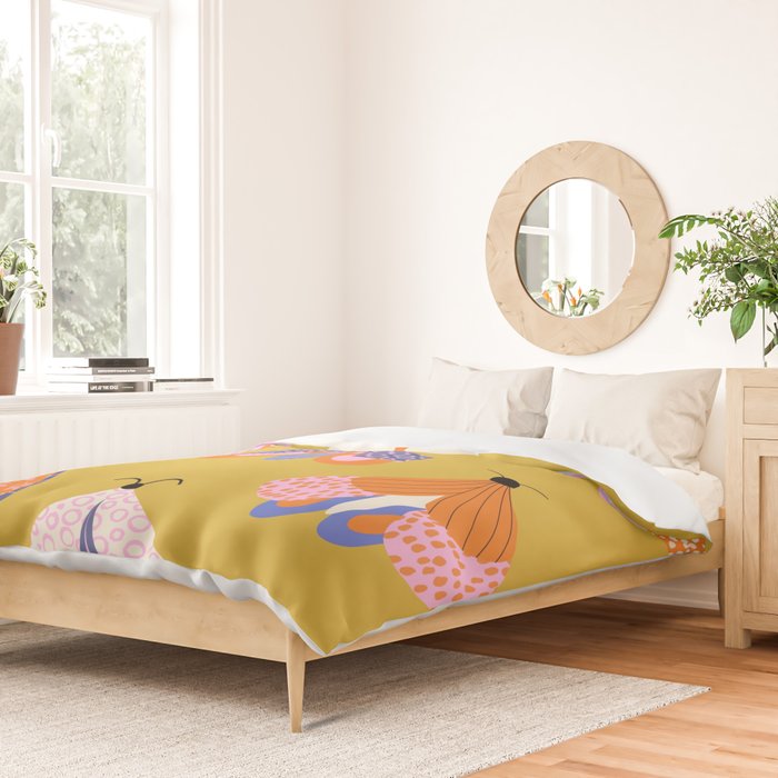 Vintage Moths Duvet Cover Gallery Image 2