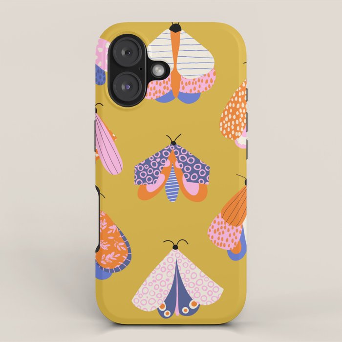 Vintage Moths iPhone Case Gallery Image 1
