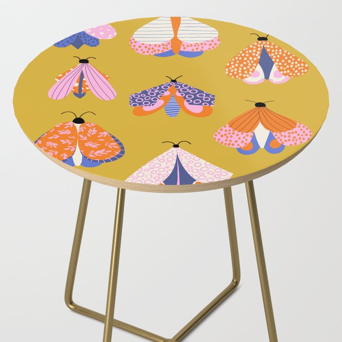 Vintage Moths Side Table Gallery Image 2