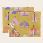Vintage Moths Placemat Gallery Image 1