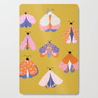 Vintage Moths Cutting Board Gallery Image 1