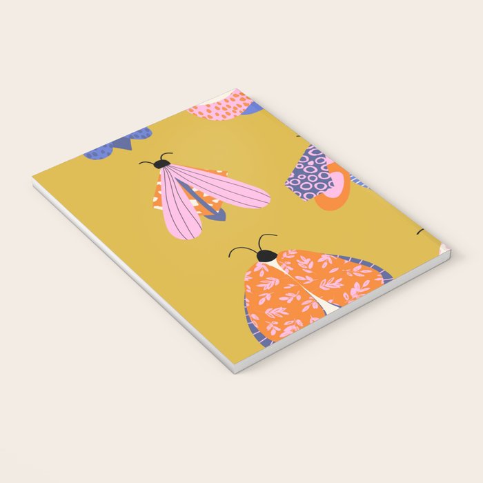 Vintage Moths Notebook Gallery Image 3
