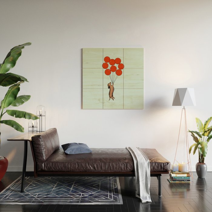 I Believe I Can Fly Dachshund Wood Wall Art Gallery Image 2