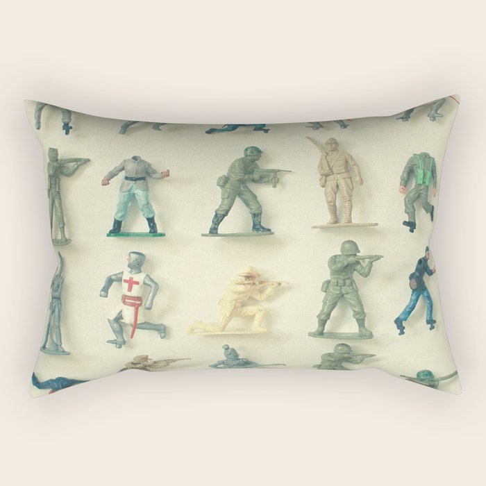 Broken Army Rectangular Pillow Gallery Image 2