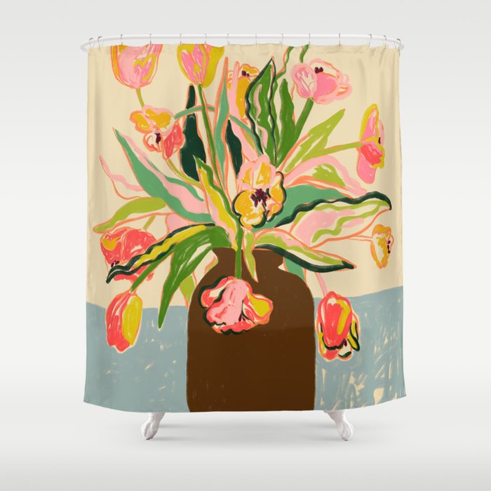 TULIPS Shower Curtain Gallery Image 1