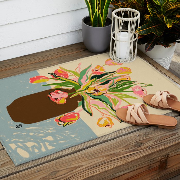 TULIPS Outdoor Rug Gallery Image 2