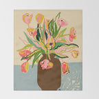TULIPS Throw Blanket Gallery Image 2