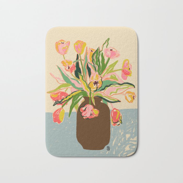 TULIPS Bath Mat Gallery Image 1