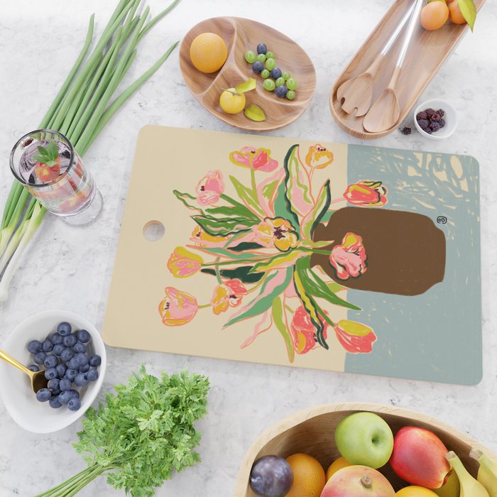 TULIPS Cutting Board Gallery Image 2