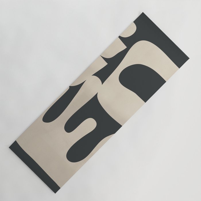 Modern Abstract Minimal Shapes 33 Yoga Mat Gallery Image 1
