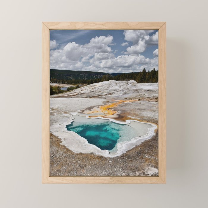 Yellowstone Thermal Pools Mini Art Print Gallery Image 1