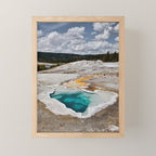 Yellowstone Thermal Pools Mini Art Print Gallery Image 1