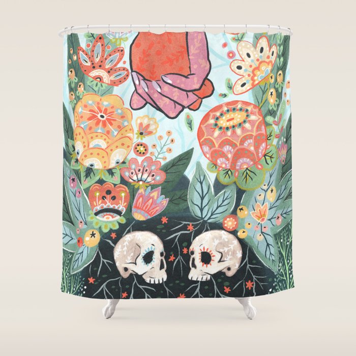 Till Death Do Us Part Shower Curtain Gallery Image 1