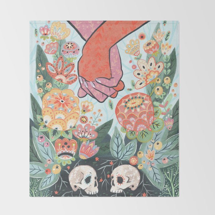 Till Death Do Us Part Throw Blanket Gallery Image 2