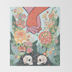 Till Death Do Us Part Throw Blanket Gallery Image 2