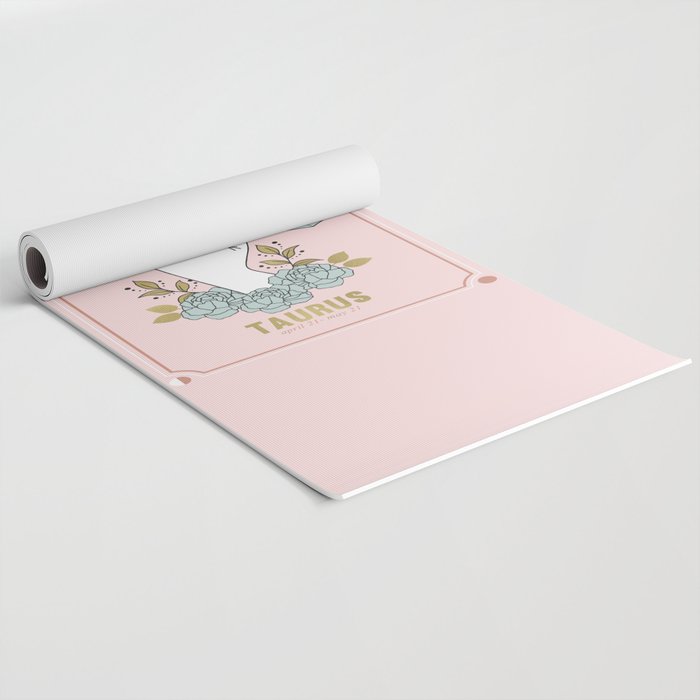 Taurus Zodiac Series Yoga Mat Gallery Image 2