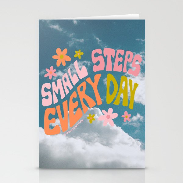 Small Steps Stationery Card Gallery Image 2
