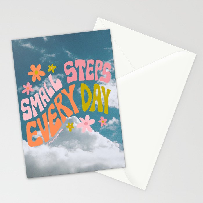 Small Steps Stationery Card Gallery Image 2