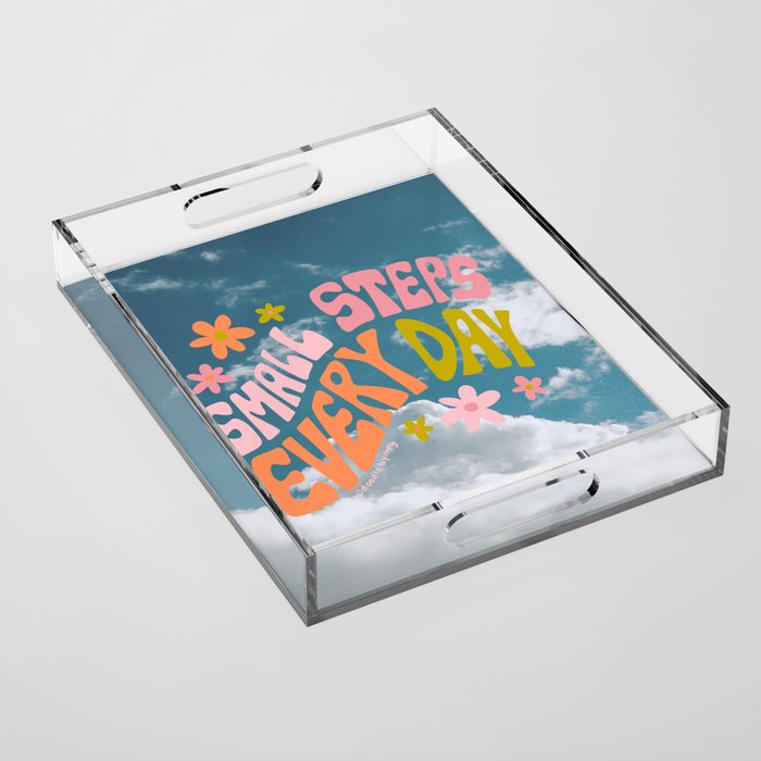 Small Steps Acrylic Tray Gallery Image 1