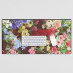 Floral Explosion Desk Mat Gallery Image 1