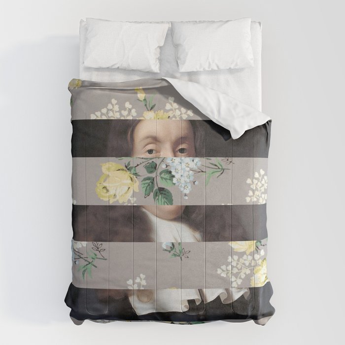 A Portrait With Bars 3 Comforter Gallery Image 6